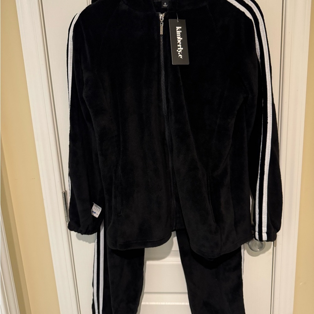 Black Fleece Tracksuit by Katherine C